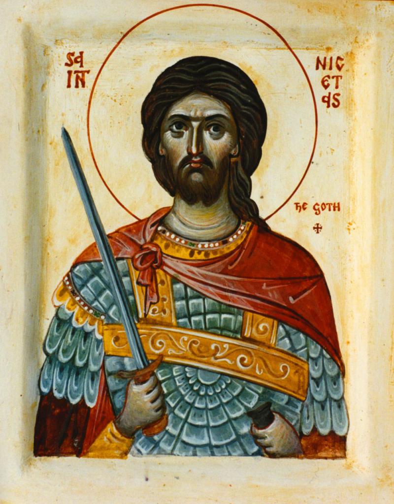 Святой Никита Готский Константинопольский