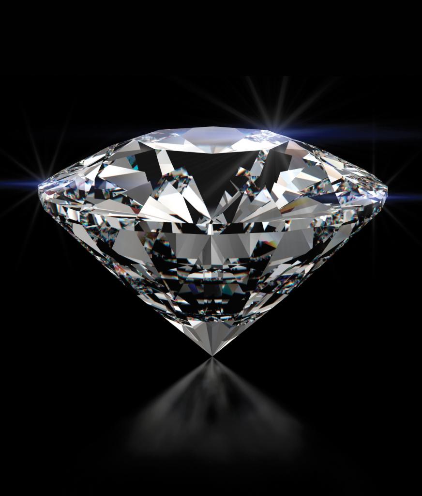 Обработанный алмаз